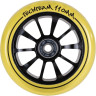 Колесо TECH TEAM для самоката X-Treme 110*24мм Winner, yellow transparent NN007655